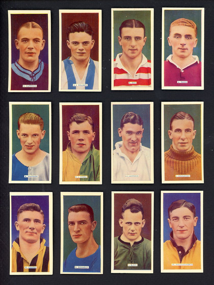 1936 Carreras Popular Footballers Complete Set 549121