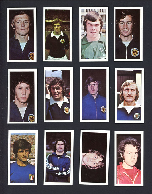 1974 Barratt World Cup Stars Complete Set 549127