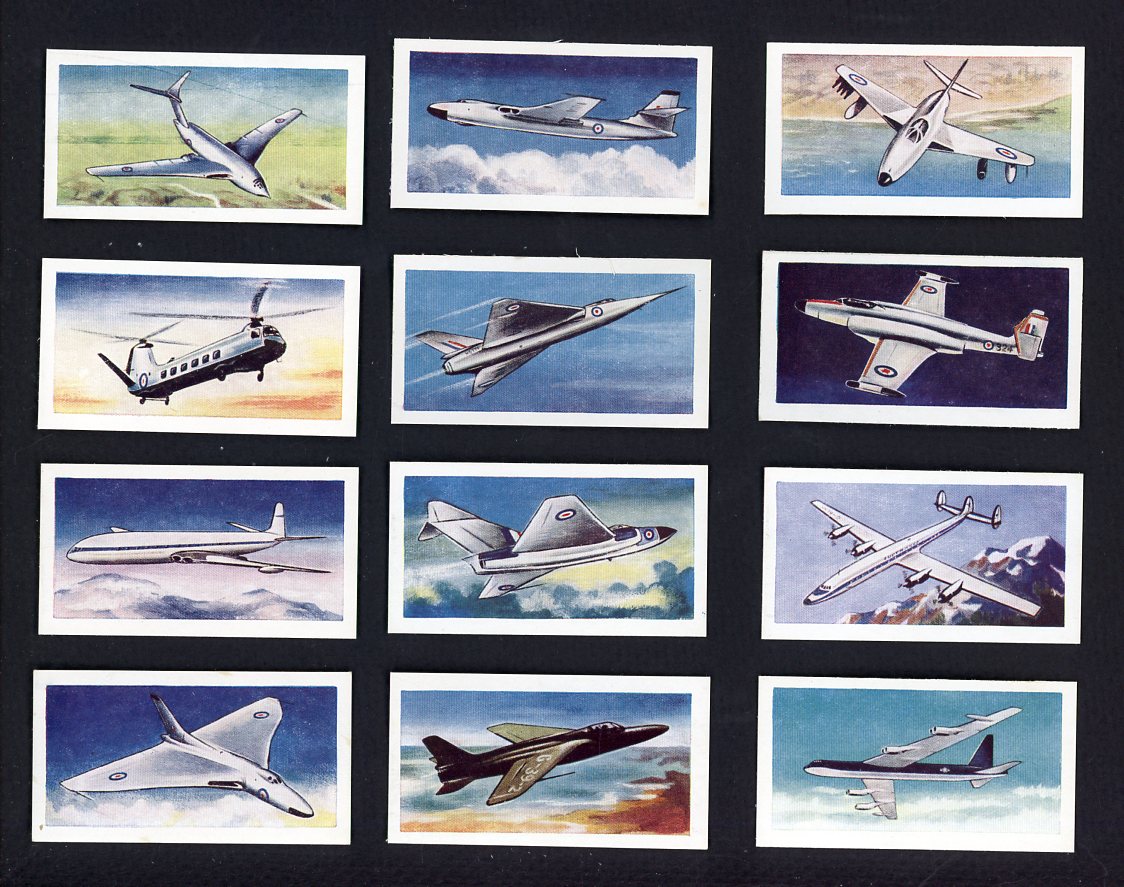 1958 Amalgamated Aircraft of the World Complete Set 549129
