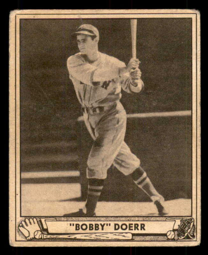 1940 Play Ball #038 Bobby Doerr Red Sox VG-EX 549181