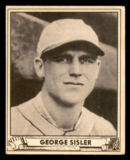 1940 Play Ball #179 George Sisler Browns EX 549192