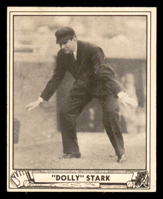 1940 Play Ball #117 Dolly Stark Umpire EX-MT 549195