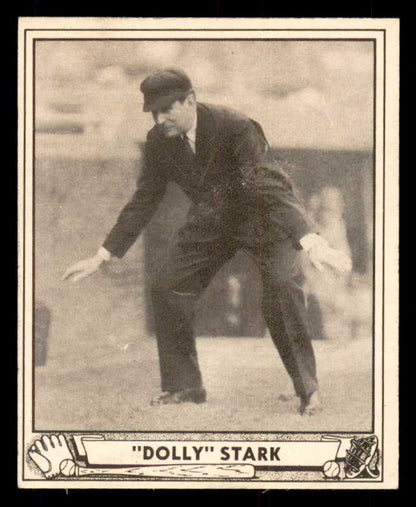 1940 Play Ball #117 Dolly Stark Umpire EX-MT 549195
