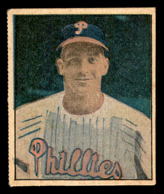 1951 Berk Ross #002-7 Granny Hamner Phillies EX 549330