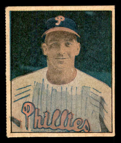 1951 Berk Ross #002-7 Granny Hamner Phillies EX 549330
