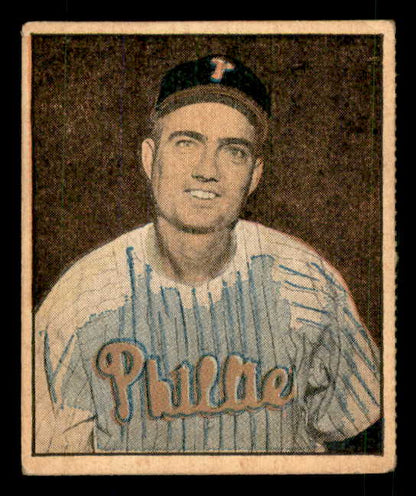 1951 Berk Ross #003-10 Ken Heintzelman Phillies EX 549332