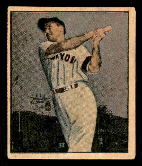 1951 Berk Ross #001-4 Hank Bauer Yankees EX 549342