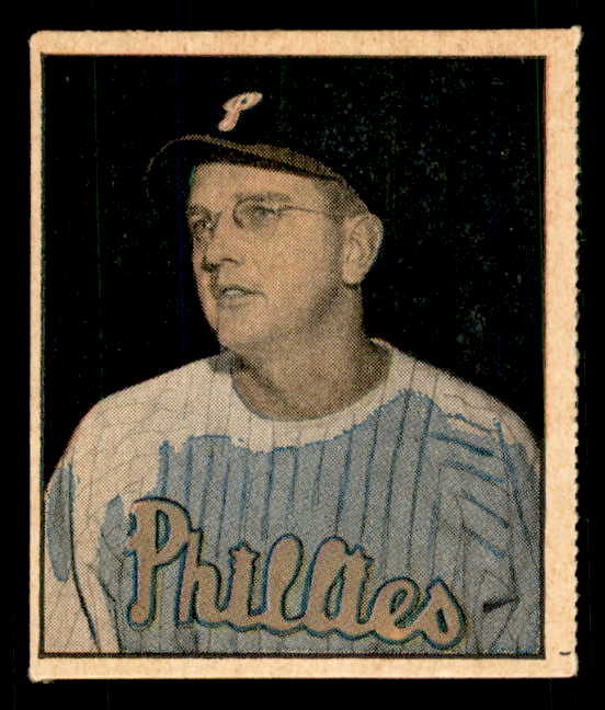 1951 Berk Ross #004-6 Jim Konstanty Phillies EX 549345