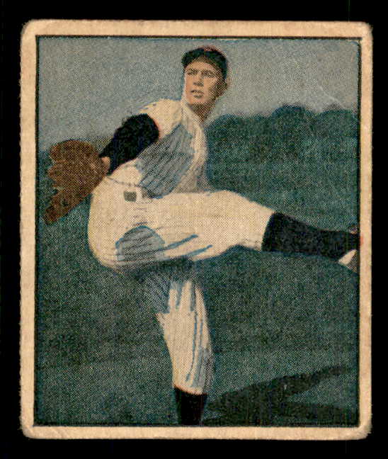 1951 Berk Ross #004-4 Tommy Byrne Yankees VG-EX 549351