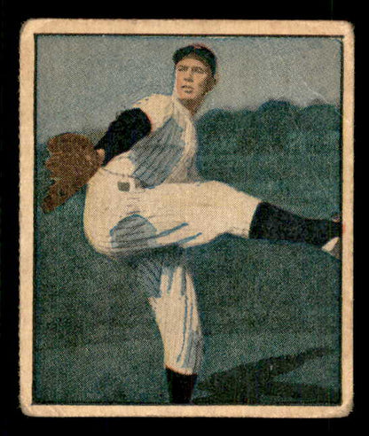1951 Berk Ross #004-4 Tommy Byrne Yankees VG-EX 549351