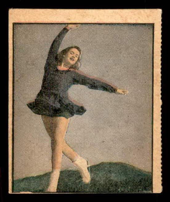 1951 Berk Ross #003-17 Yvonne Sherman Skating VG-EX 549384