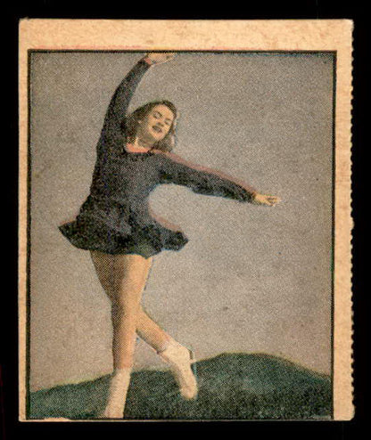 1951 Berk Ross #003-17 Yvonne Sherman Skating VG-EX 549384