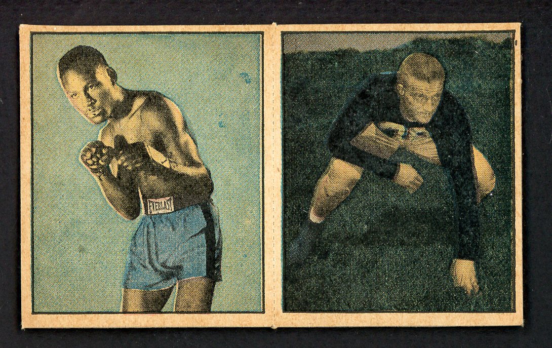 1951 Berk Ross Panel Ezzard Charles Jim Martin EX-MT 549392