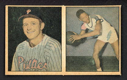 1951 Berk Ross Panel Stan Lopata Sherman White NR-MT 549395