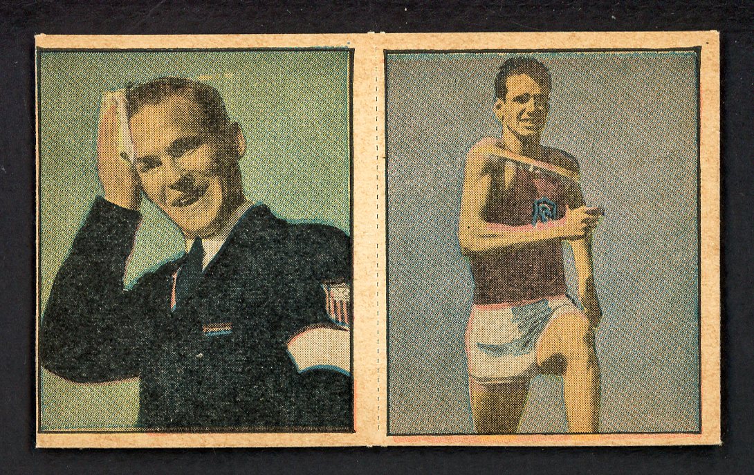 1951 Berk Ross Panel Dick Button Melvin Patton EX 549398