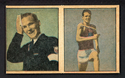 1951 Berk Ross Panel Dick Button Melvin Patton EX 549398
