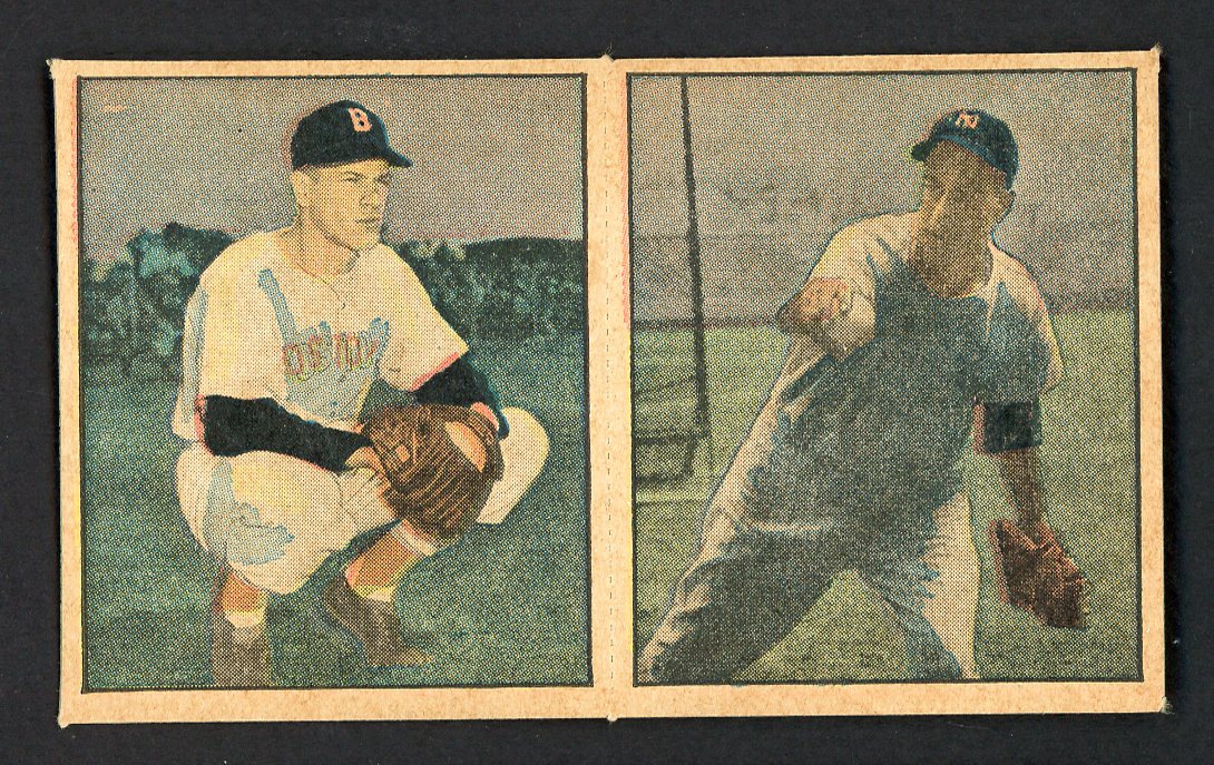 1951 Berk Ross Panel Billy Goodman Vic Raschi NR-MT 549399