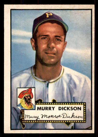 1952 Topps Baseball #266 Murry Dickson Pirates NR-MT 549746