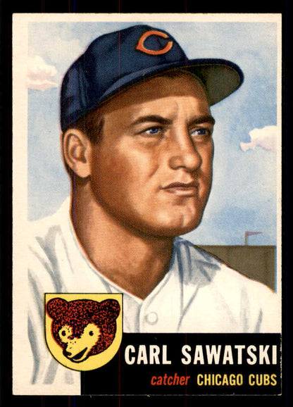 1953 Topps Baseball #202 Carl Sawatski Cubs NR-MT 549785