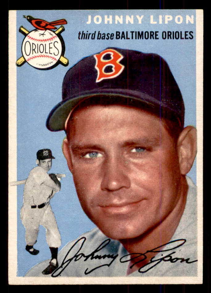 1954 Topps Baseball #019 Johnny Lipon Orioles NR-MT 549789