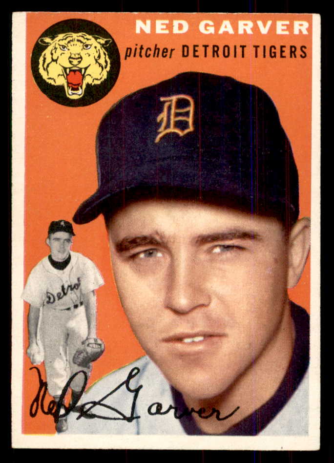 1954 Topps Baseball #044 Ned Garver Tigers NR-MT 549793