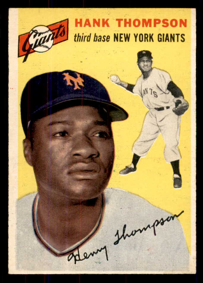 1954 Topps Baseball #064 Hank Thompson Giants NR-MT 549799