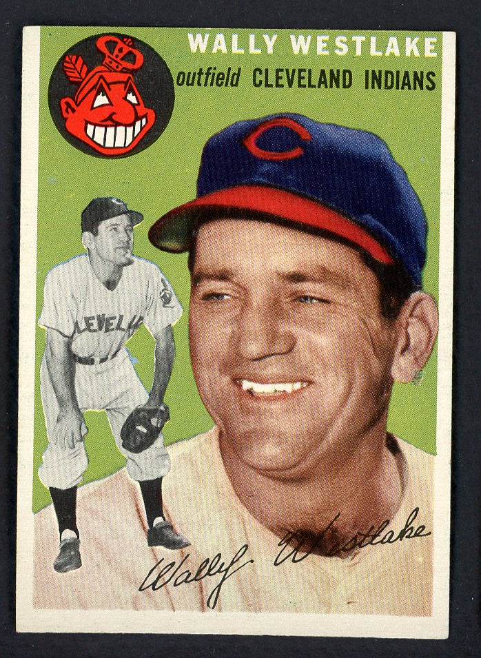 1954 Topps Baseball #092 Wally Westlake Indians NR-MT 549806