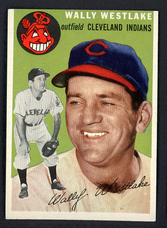 1954 Topps Baseball #092 Wally Westlake Indians NR-MT 549806