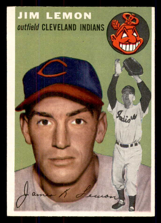 1954 Topps Baseball #103 Jim Lemon Indians NR-MT 549807