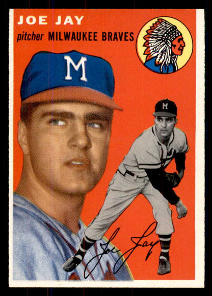 1954 Topps Baseball #141 Joe Jay Braves NR-MT 549817