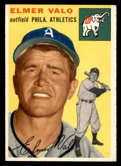1954 Topps Baseball #145 Elmer Valo A's NR-MT 549818