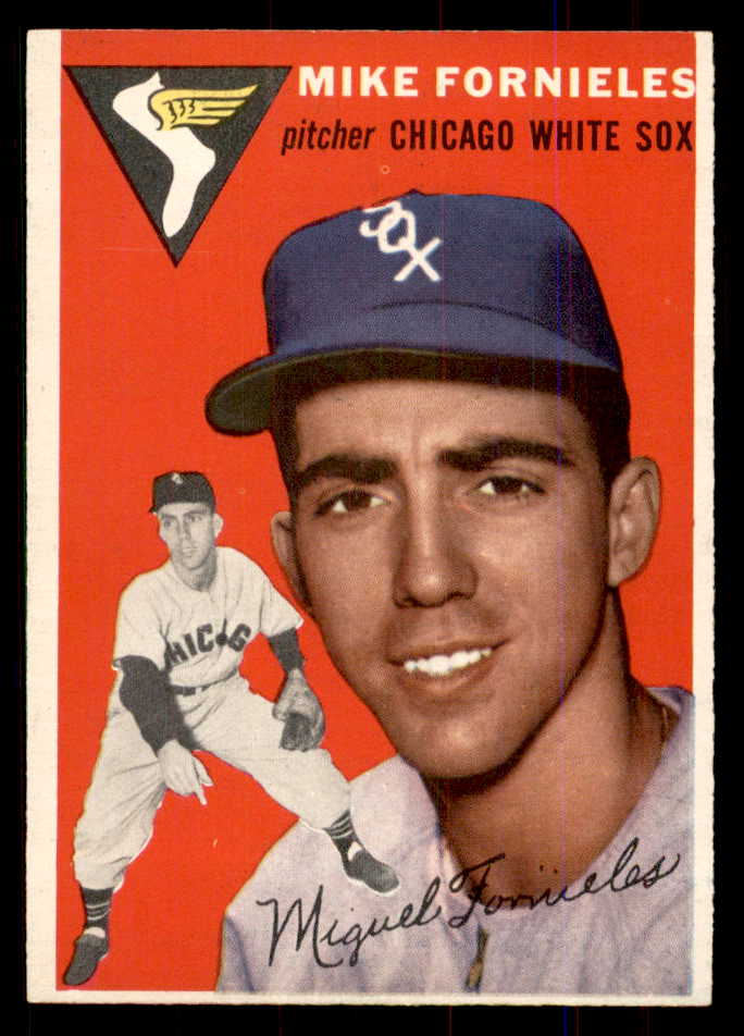 1954 Topps Baseball #154 Mike Fornieles White Sox NR-MT 549821