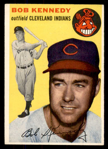 1954 Topps Baseball #155 Bob Kennedy Indians NR-MT 549822