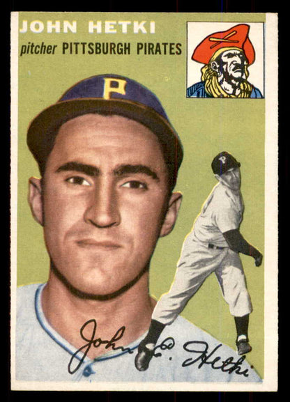 1954 Topps Baseball #161 John Hetki Pirates NR-MT 549824