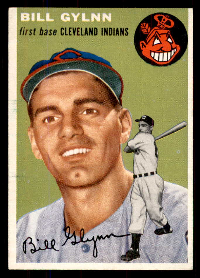 1954 Topps Baseball #178 Bill Glynn Indians NR-MT 549826