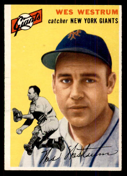 1954 Topps Baseball #180 Wes Westrum Giants NR-MT 549827
