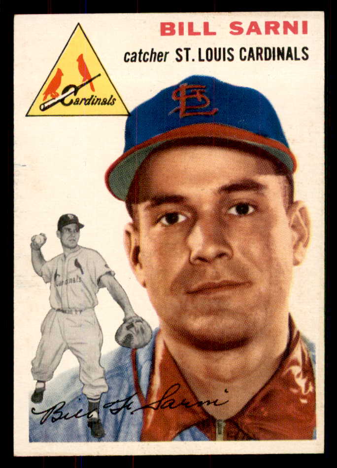 1954 Topps Baseball #194 Bill Sarni Cardinals NR-MT 549834