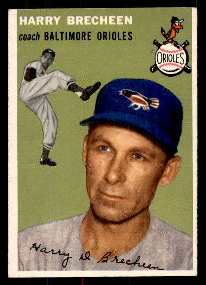 1954 Topps Baseball #203 Harry Brecheen Orioles NR-MT 549836
