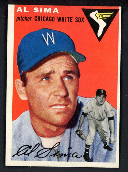 1954 Topps Baseball #216 Al Sima White Sox NR-MT 549839