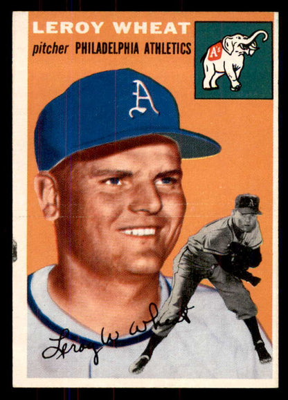 1954 Topps Baseball #244 Leroy Wheat A's NR-MT 549850