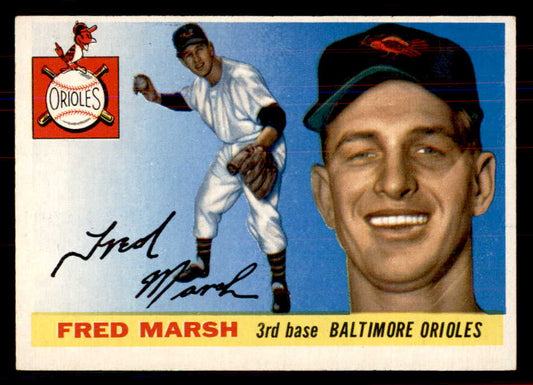 1955 Topps Baseball #013 Fred Marsh Orioles NR-MT 549856