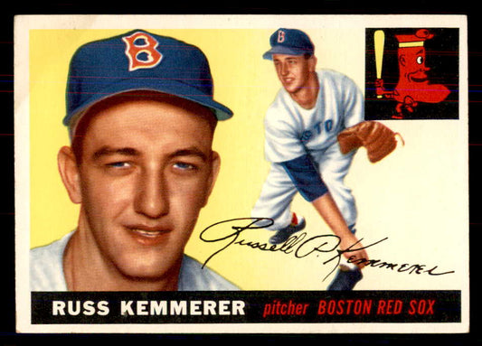 1955 Topps Baseball #018 Russ Kemmerer Red Sox NR-MT 549859