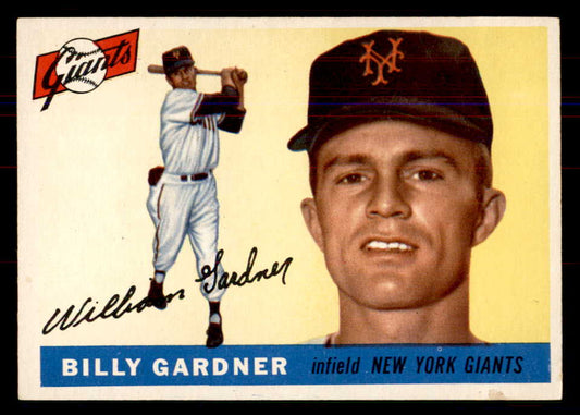 1955 Topps Baseball #027 Bill Gardner Giants NR-MT 549861