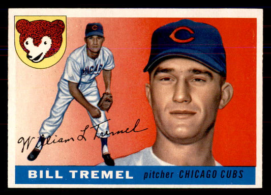 1955 Topps Baseball #052 Bill Tremel Cubs NR-MT 549869
