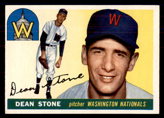 1955 Topps Baseball #060 Dean Stone Senators NR-MT 549870