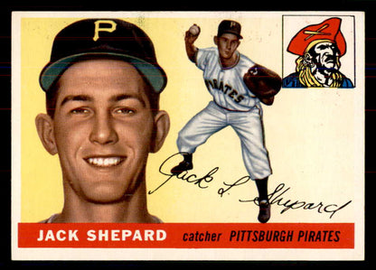 1955 Topps Baseball #073 Jack Shepard Pirates NR-MT 549874
