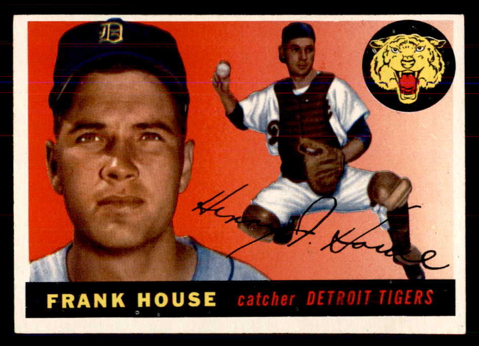 1955 Topps Baseball #087 Frank House Tigers NR-MT 549878