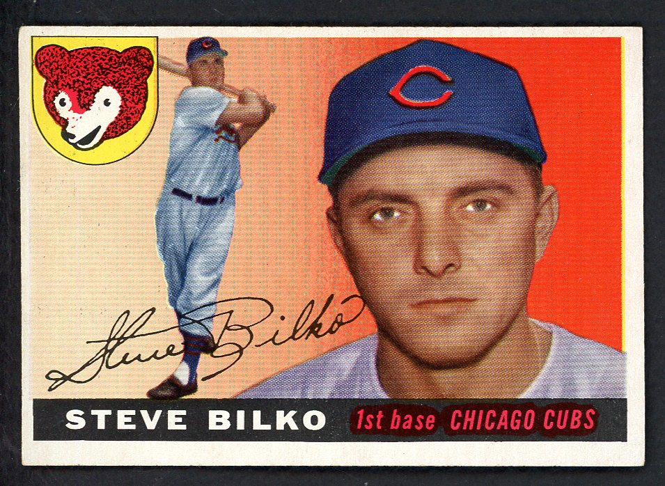 1955 Topps Baseball #093 Steve Bilko Cubs NR-MT 549881
