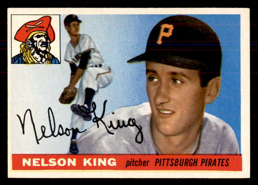 1955 Topps Baseball #112 Nelson King Pirates NR-MT 549889