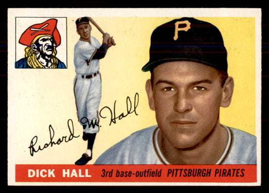 1955 Topps Baseball #126 Dick Hall Pirates NR-MT 549892